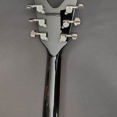 Dean Vcoustic Flying V Black 2008 image 6