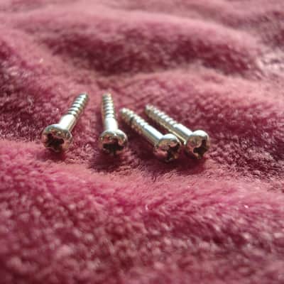 Vintage 1959 Gibson PAF nickel plated phillips base plate screws Les Paul Burst image 2