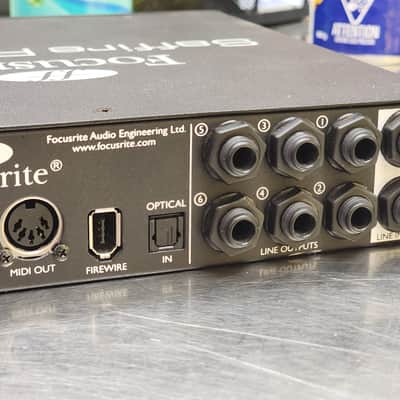 Focusrite Saffire Pro 24 Firewire Audio Interface 2000s - Black image 2