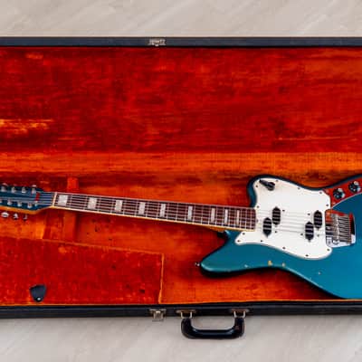 1966 Fender Electric XII Vintage 12-String Guitar Lake Placid Blue, 100% Original w/ Case image 24