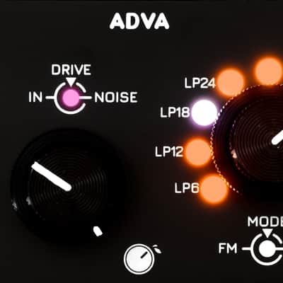 Plum  Audio ADVA 1U - Smart Multimode Filter 2023 - Black Aluminium Panel image 1