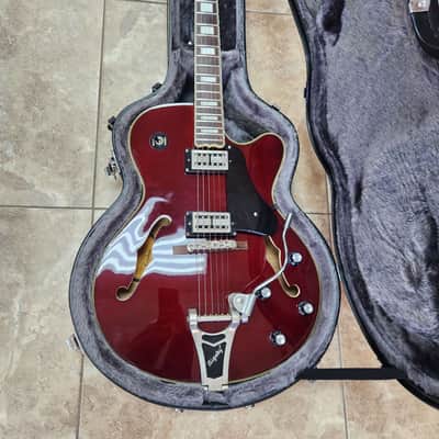 Epiphone Emperor Swingster with Rosewood Fretboard 2014 - 2019 - Wine Red image 21