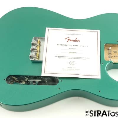 Fender American Professional Classic Tele BODY + HARDWARE Faded Sherwood Green image 2