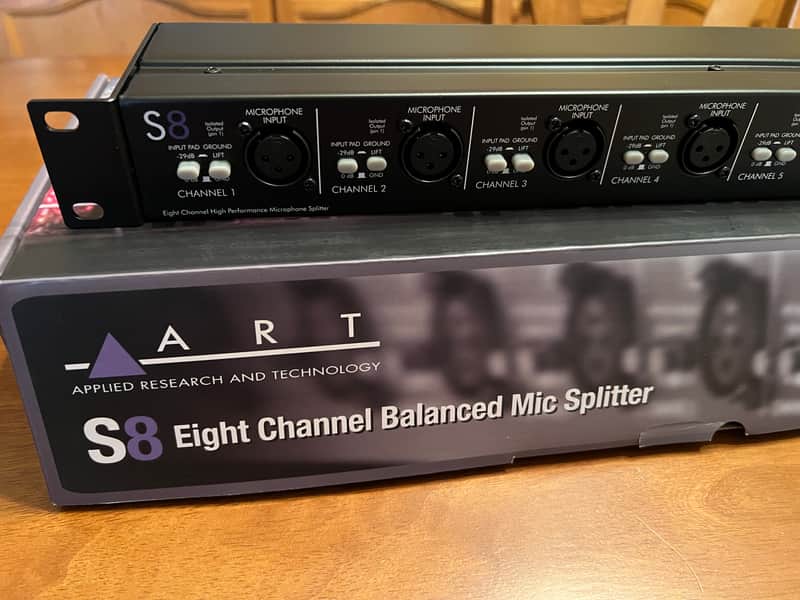 ART S8 8-Channel Balance Mic Splitter image 1