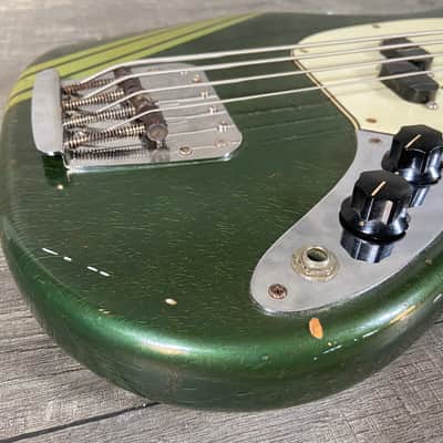 Fender Competition Mustang Bass 1971 Lake Placid Blue image 6