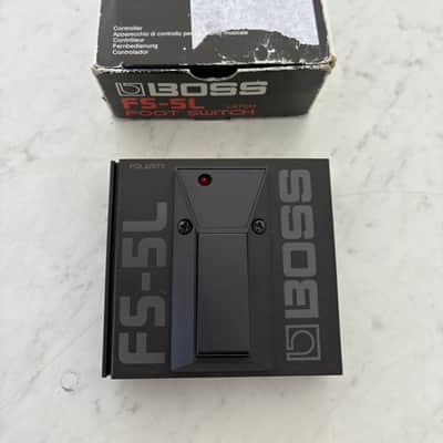 Boss FS-5L Latching Footswitch 1986 - Present - Black image 1
