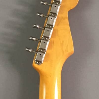 LEFTY! Vintage Fender Stratocaster 1987 Purple Haze Sunburst Metallic Rare Strat Guitar Relic Kuwabara 7.2 lb HSC image 8