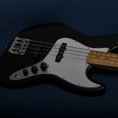 Fender Geddy Lee Jazz Bass, USA Neck! 2016 Black image 2