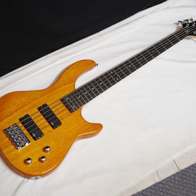Dean Edge 1 5-String Bass Trans Amber