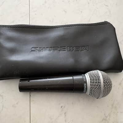 Shure SM58 Handheld Cardioid Dynamic Microphone 1984 - Present - Black