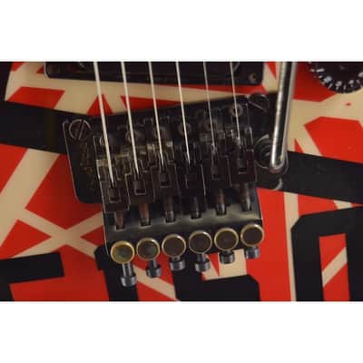Vintage 80s Pre-Copyright Kramer Baretta with Custom EVH 5150 Van Halen Paint Job image 6