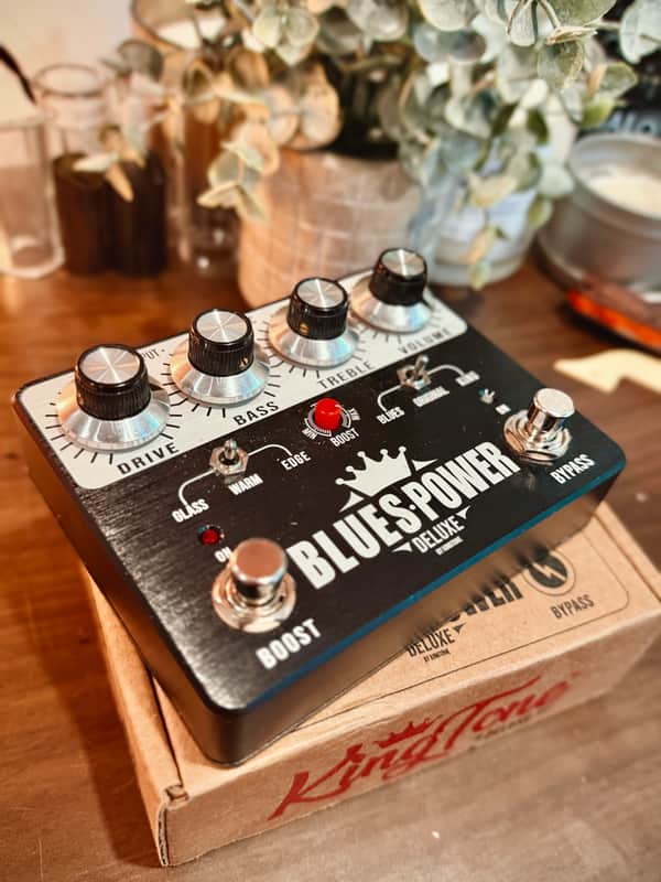 King Tone Guitar Blues Power Delixe 2020s - Black image 1