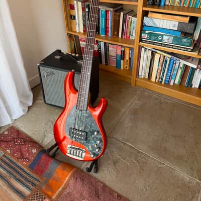 Ernie Ball Music Man StingRay 5 2004, Lava Pearl, Full Restoration, Nordstrand Pickup, Pro Set Up! image 9