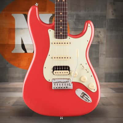 Fender American Ultra Luxe Vintage '60s Stratocaster HSS, Rosewood Fingerboard - Fiesta Red image 1