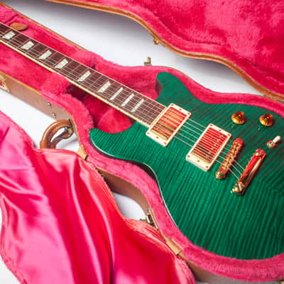 Gibson Les Paul Standard Double Cut 1998 - Jalapeñö Green image 20