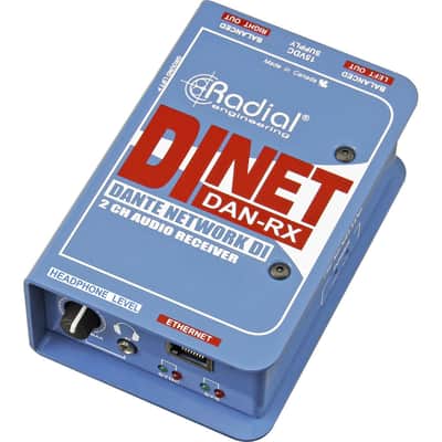 Radial DiNET DAN-RX Dante Interface image 2