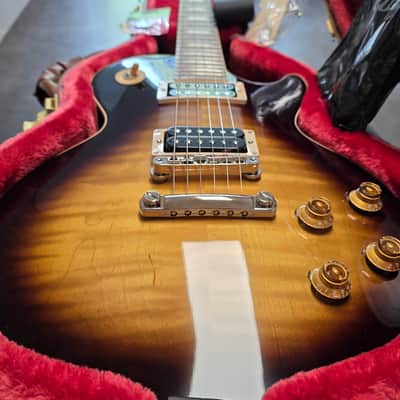 Gibson Slash Les Paul Standard BEST TOP November Burst Flame Top Signature Electric Guitar image 3