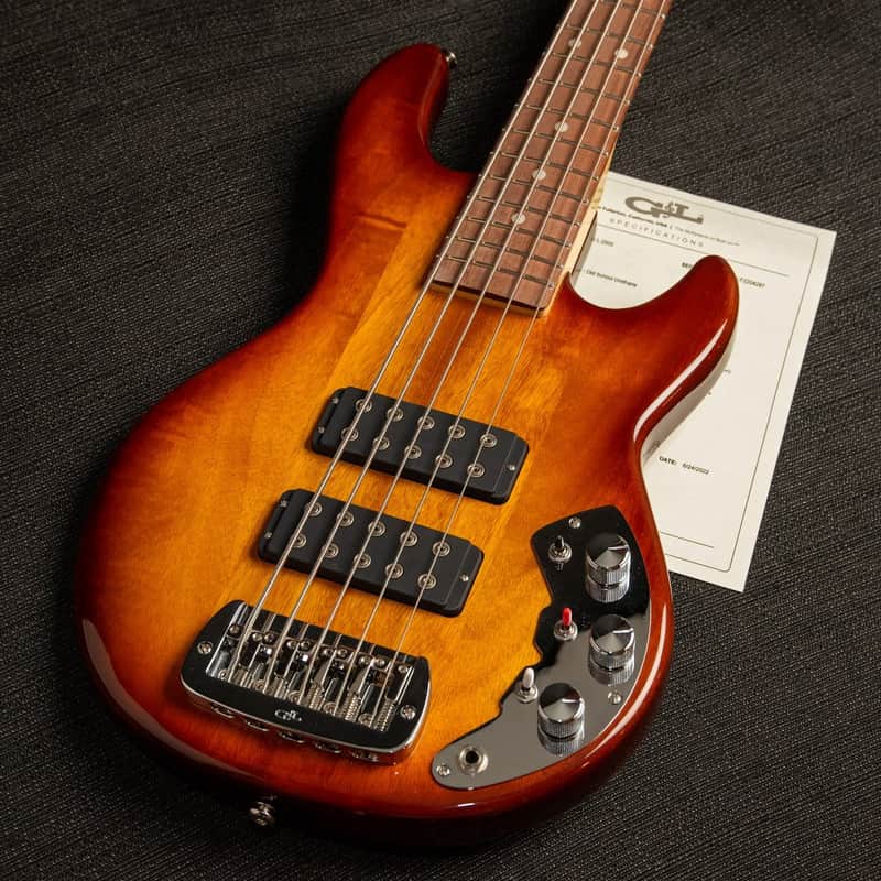 G&L L-2500 750 Series CLF-Research Old School Tobacco Bass B-Stock w/OHSC *Authorized Dealer* image 1