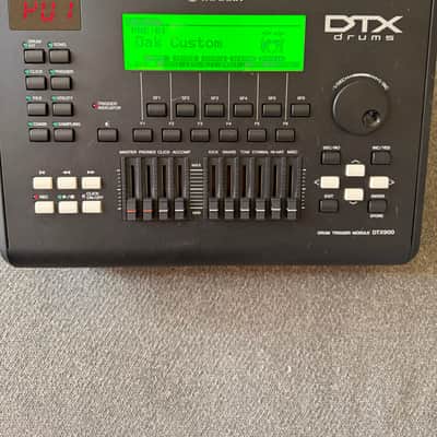 Yamaha DTX 900 Electronic Drum Trigger Module w/ Connection Cables + Power Supply + Many Extras // drum set Brain image 2