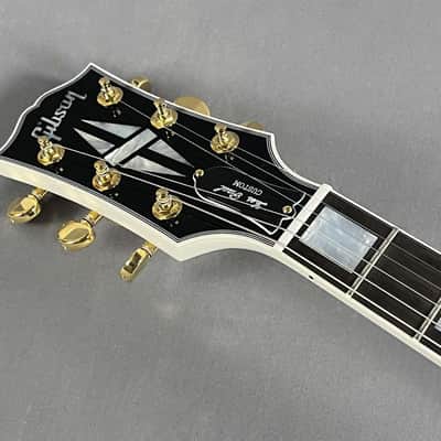 Gibson Custom Les Paul Custom Electric Guitar - Alpine White ~ As New Mint! image 13