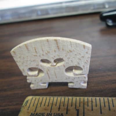 2 PACK of Aubert Violin Bridge Unfitted size 1/16 2010s New Old Stock image 3