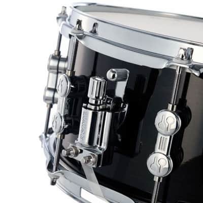Drum Kit Sonor AQ2 Series 7ply Maple Twin Floor Tom Includes Hardware, Transparent Black image 7
