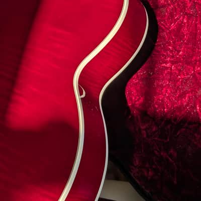 2003 Gibson Custom Historic Art - Tal Farlow, Wine Red - Master Model Label luthier James W Hutchins "HUTCH" image 9
