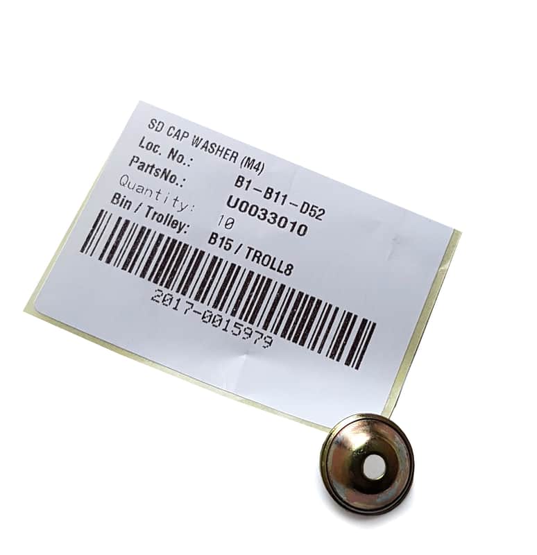 Yamaha U0033010 Snare Drum Cap Washer Genuine Spare image 1