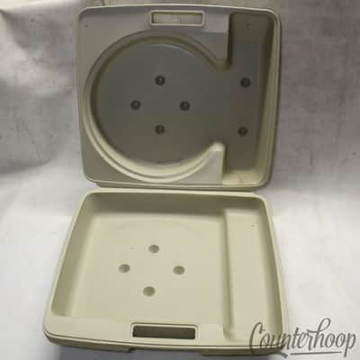 Premier 5.5x14"Molded Plastic Snare Drum Case Vintage 70s UK Stand/Stick Section image 5