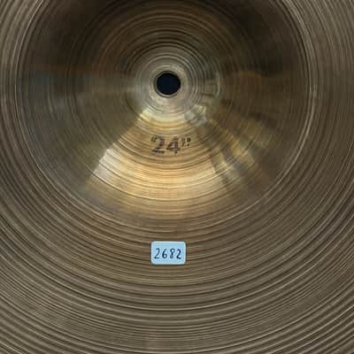 Paiste 24" 2002 Crash 2682 grams Pre-Serial from 1971 image 8