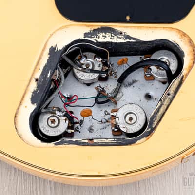 1990 Gibson Les Paul Custom Limited Colours Edition Transparent White 1 of 200 w/ Case image 16