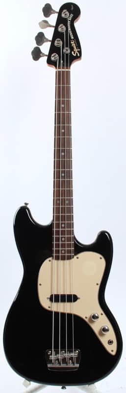 1997 Squier Vista Series Musicmaster Bass black | Reverb