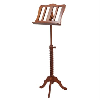 Roosebeck MSTDRC | Single Tray Spiral Red Cedar Music Stand. New with Full Warranty! image 1