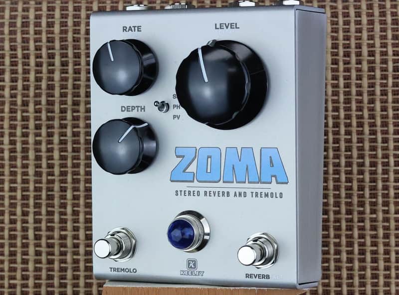Keeley Zoma Stereo Reverb / Tremolo Demo Mint image 1