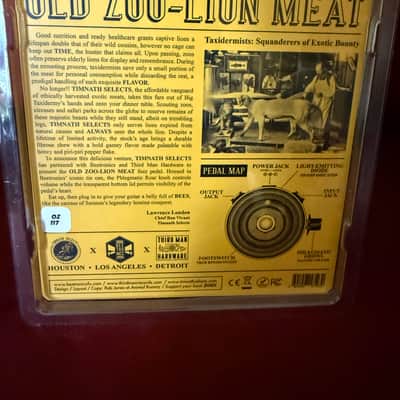 Third Man Hardware Old Zoo Lion Meat Fuzz 2026 - Brown image 3