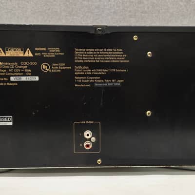 VINTAGE Nakamichi  CDC-300 200 Disc CD Changer / Player Tested NO REMOTE image 9