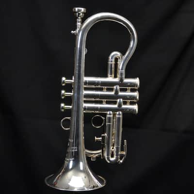Vintage 1971 Besson New Standard Class A Soprano Cornet in Eb, Silver-Plated with Original 'S' Mouthpiece image 3