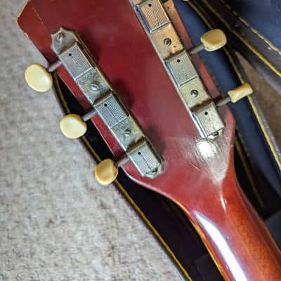 Silvertone 1382L (Kay K161 Thin Twin/Jimmy Reed) 1957 - Sunburst image 9