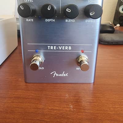 Fender Tre-Verb Tremolo/Reverb 2019 - Present - Blue image 2