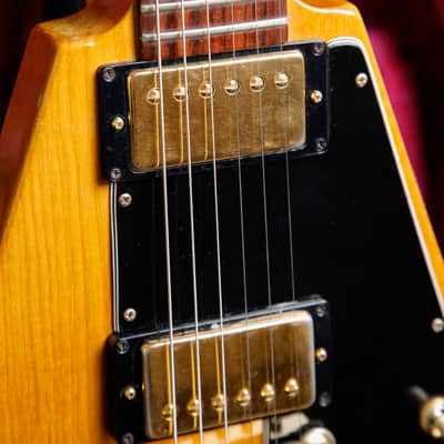 Gibson Flying V Heritage Korina 1983 Vintage Electric Guitar Pre-Owned image 6