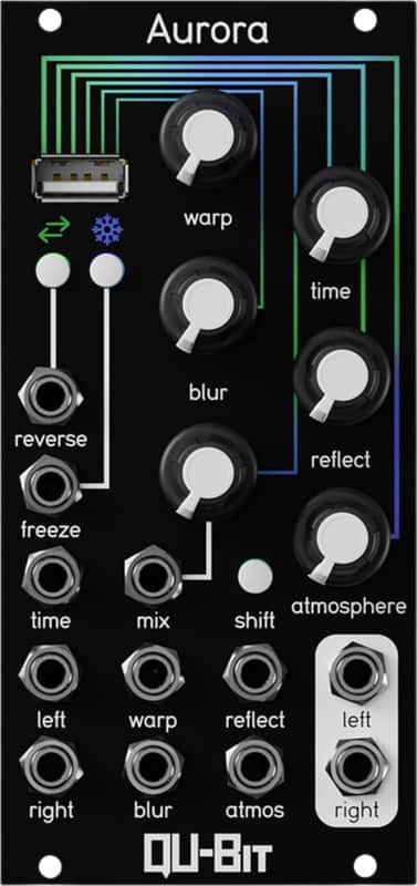 Qu-Bit Aurora Spectral Reverb Eurorack Synth Module image 1