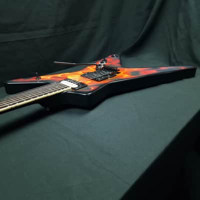 Dean Dime O Flame ML Dimebag Darrell Signature Floyd Rose Seymour Duncan Pantera Damge Plan guitar image 11