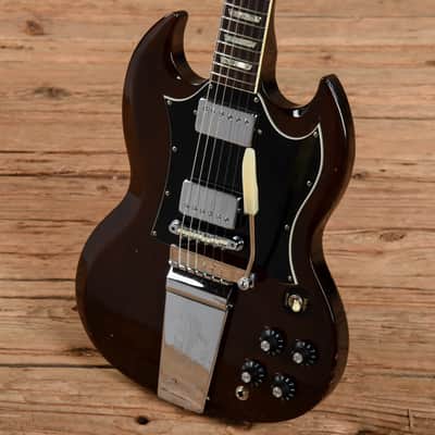 1970 Gibson SG Standard Cherry "Large Guard" with Maestro Vibrola image 1