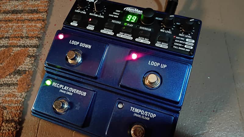 DigiTech JML2 JamMan Stereo 2010s - Blue imagen 1