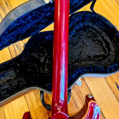 PRS McCarty Hollowbody - Translucent Red Flame Top image 8