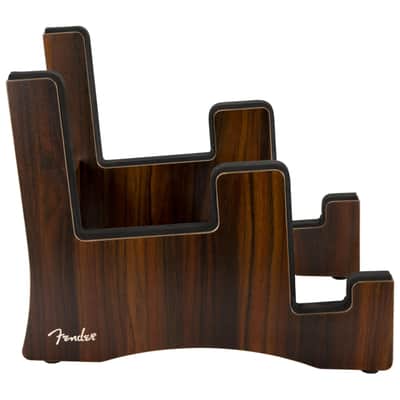Immagine Fender Deluxe Wooden 2-Tier Multi Stand - 3