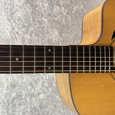 Seagull acoustic electric guitar in natural with case image 21