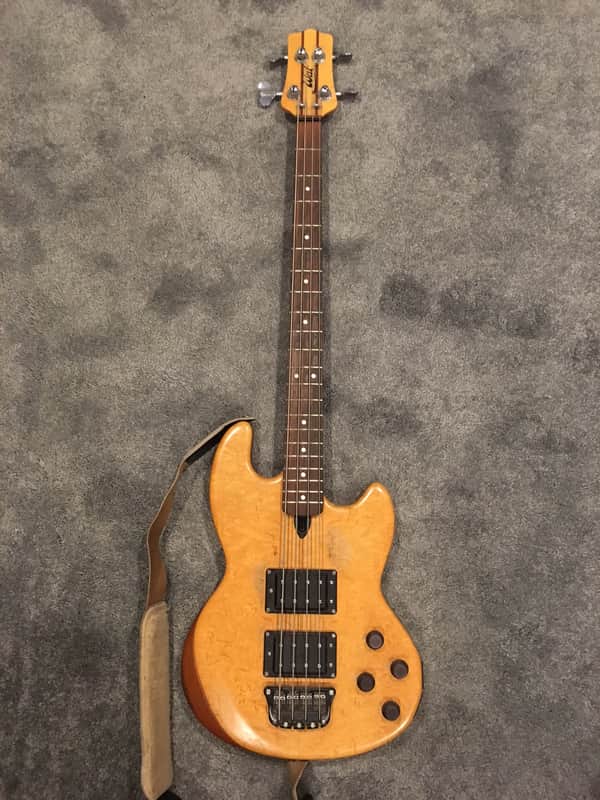 Wal Wal Bass - Mk 1 early 90's Birds-Eye Maple image 1