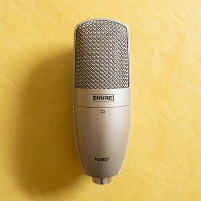 Shure KSM27 Large Diaphragm Cardioid Condenser Microphone | Reverb