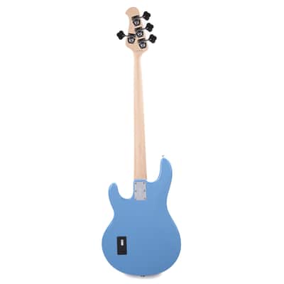 Sterling By Music Man StingRay RAY4 Chopper Blue Bass Guitar image 5